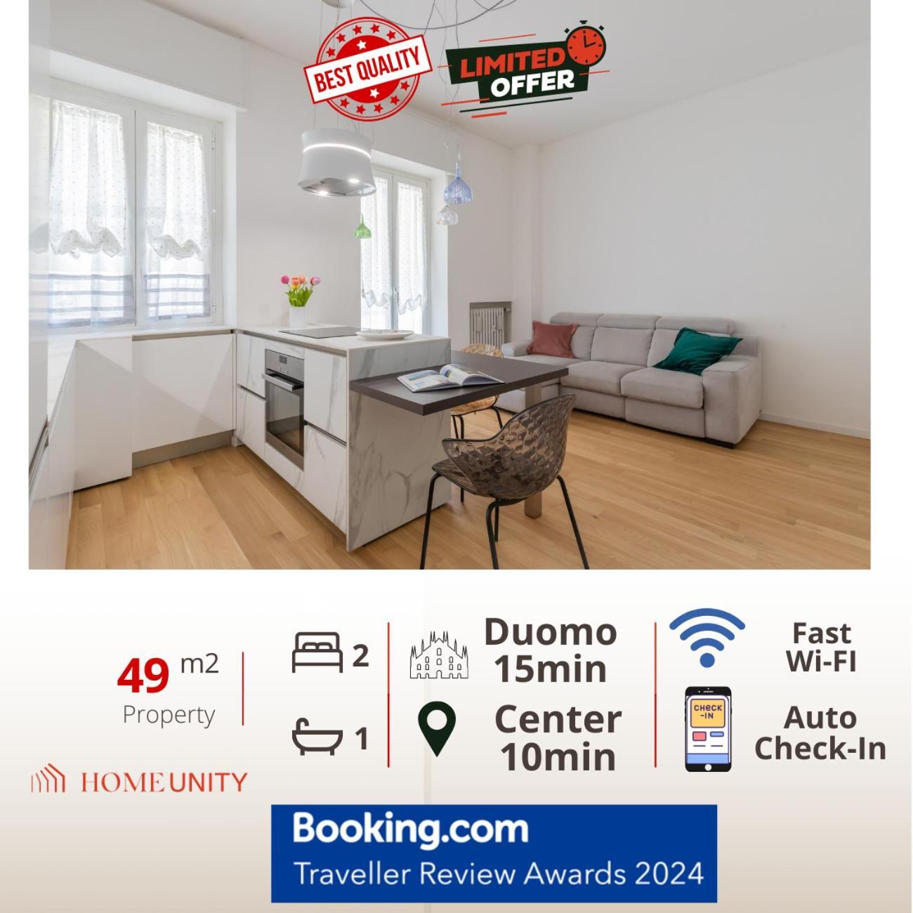 Design Premium Apartment In Center Milan - Homeunity מראה חיצוני תמונה